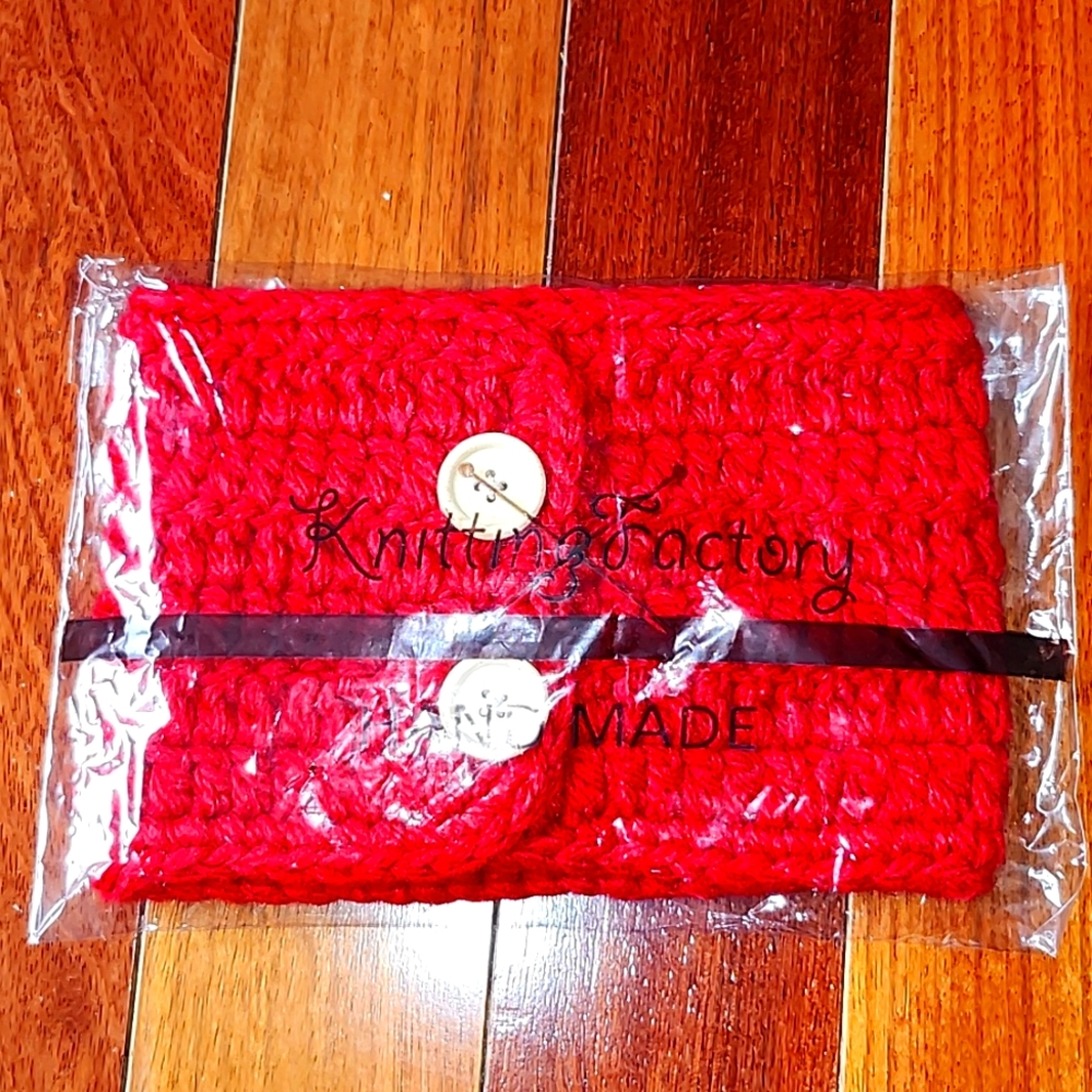 NEW!! Handmade Buttoned Neck Warmer